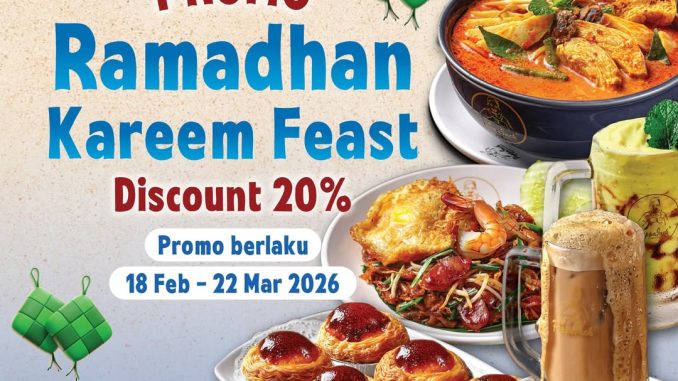 Promo PappaJack Ramadhan Diskon 20% pembayaran BCA untuk dine in