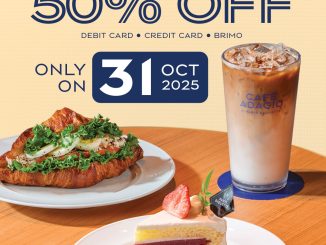 Promo Paris Baguette BRI Payday Diskon 50% berlaku 31 Oktober 2025 untuk semua pastry, roti, cake, dan kopi di outlet tertentu.