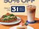 Promo Paris Baguette BRI Payday Diskon 50% berlaku 31 Oktober 2025 untuk semua pastry, roti, cake, dan kopi di outlet tertentu.