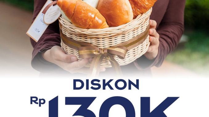 Promo Paris Baguette HUT BRI Diskon Rp. 130.000 seluruh produk
