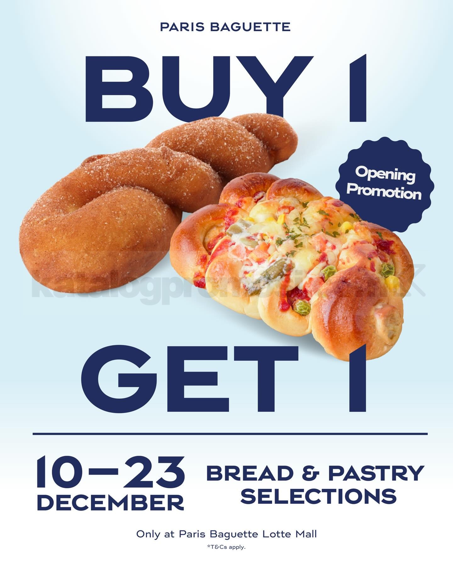 Promo Paris Baguette Lotte Mall Beli 1 Gratis 1 Promo Paris Baguette Lotte Mall Beli 1 Gratis 1 2