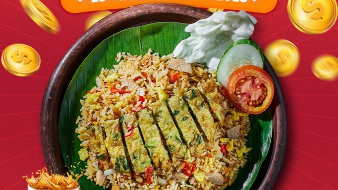 Promo Penyetan Cok Payday Deals Paket Nasi Goreng Rp. 25 ribu dengan paket nasi goreng cok dan es teh di seluruh outlet.