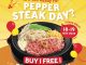 Promo Pepper Lunch Pepper Steak Day Buy 1 Free 1 nikmati steak lezat di Pepper Lunch Indonesia
