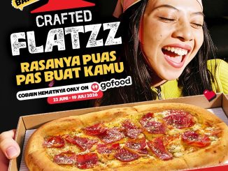 Promo PHD Crafted Flatzz Pizza mulai Rp 65.000 dengan topping melimpah dan varian rasa di GoFood