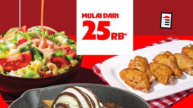 Promo Pizza Hut Tebus Murah Menu Favorit mulai Rp25ribu di seluruh outlet