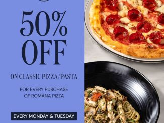 Promo Pizza Marzano Diskon 50% Classic Pizza dan Pasta setiap Senin & Selasa