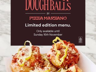 Promo PIZZA MARZANO Festival of Dough Balls Limited Edition 3
