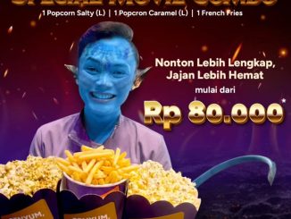 Promo Platinum Cineplex Special Movie Combo mulai Rp. 80.000 untuk nonton Avatar Fire and Ash