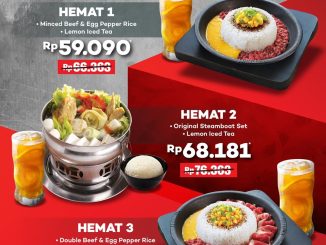 Promo Platinum Grill Sizzling Hemat mulai Rp. 59.090 paket lengkap