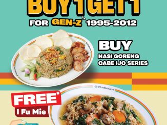 promo Platinum Resto & Café 11.11 Buy 1 Get 1 untuk Gen Z berlaku 10–14 November 2025