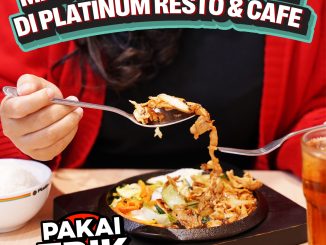 Promo Platinum Resto & Cafe Diskon dan Cashback Hingga 100% dengan berbagai penawaran bank