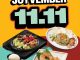 Promo Platinum Resto Joyvember 11.11 Shrimp Tofu Skin Rp.11.000 dengan menu favorit dan harga spesial