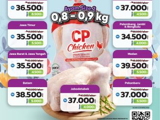 Promo Prima Mart SRK Ayam Size 2 mulai Rp. 34.500 periode 14 – 16 April 2026 nasional Apps Prima Mart