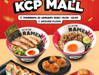 Promo RamenYa Opening Karawang Central Plaza Mall beli 1 gratis 1 ramen