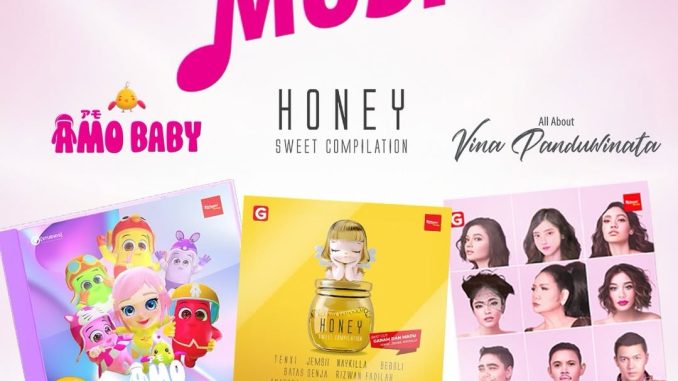 Promo Richeese Factory CD Music Mulai Rp. 40.000 Honey Sweet Compilation, Vina Panduwinata, Amo Baby