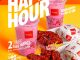 Promo Richeese Factory Happy Hour Combo Fire Wings Rp. 68.182 jam 14 sampai 17