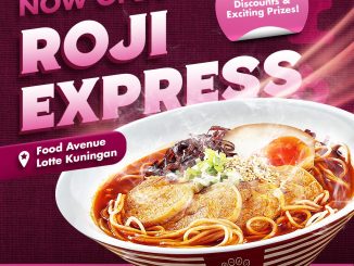 Promo ROJI EXPRESS Lotte Mall Kuningan Buy 1 Get 1 Free berlaku 27–29 Oktober 2025 di Lotte Mall Kuningan lantai 4