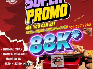 Promo Sakabe Buffet All You Can Eat hanya Rp. 88.000