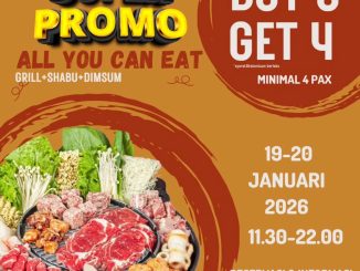 Promo Sakabe Buffet Buy 3 Get 4 All You Can Eat untuk makan rame-rame sepuasnya