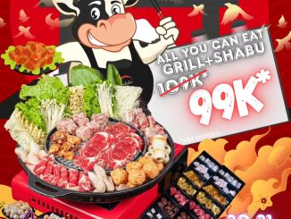 Promo Sakabe Buffet Spesial Akhir Tahun AYCE Rp. 99.000 makan sepuasnya