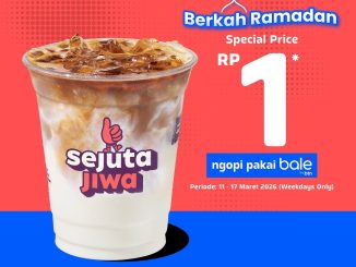 Promo Sejuta Jiwa x BTN Minuman Favorit Rp. 1 bayar pakai balé by BTN di Jabodetabek
