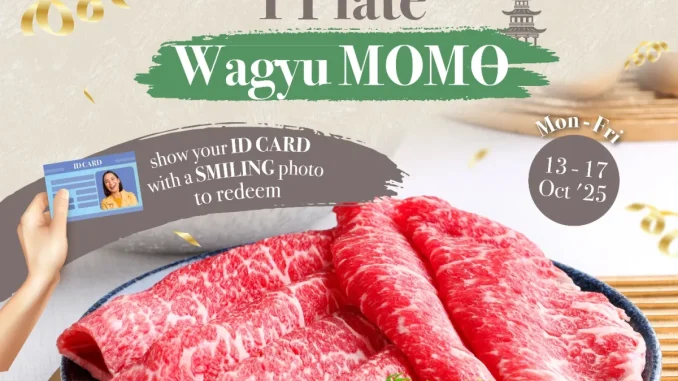 Promo SHABU SHABU LETASU FREE Wagyu Momo 1