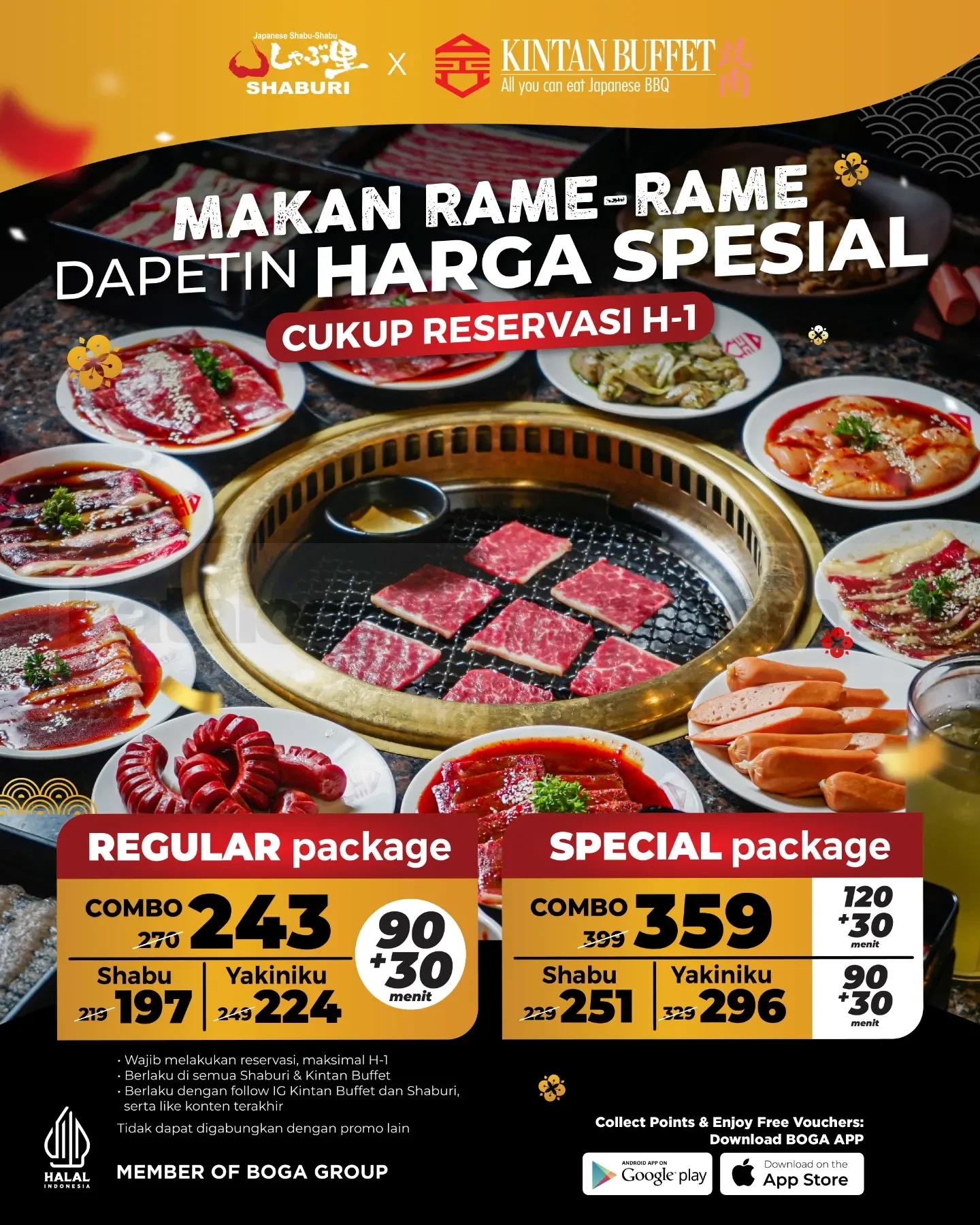 Promo Shaburi Kintan Buffet AYCE mulai Rp. 197.000 Promo Shaburi Kintan Buffet AYCE mulai Rp. 197.000 1