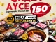 Promo Shaburi Kintan Buffet Crazy AYCE Rp. 150.000 dengan paket Regular Shabu atau Yakiniku selama 60 menit