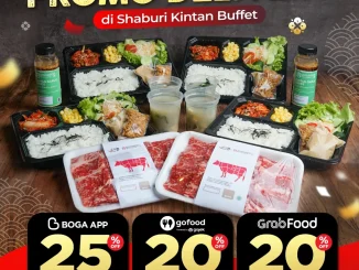 Shaburi Kintan Buffet selalu ada promo delivery diskon s.d 25%