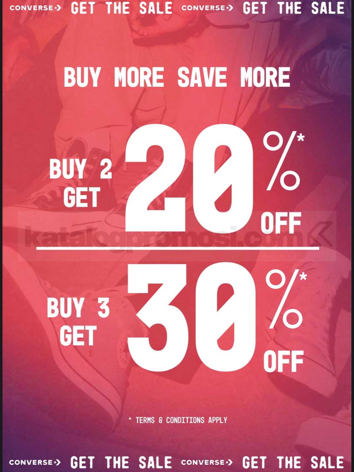 Promo SKECHERS Buy More Save More Diskon hingga 30% Promo SKECHERS Buy More Save More diskon hingga 30% untuk pembelian footwear & apparel periode 17–19 Oktober 2025.