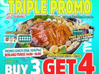 Promo Sogogi Makassar Triple Promo Buy 3 Get 4 All You Can Eat mulai Rp. 99.000