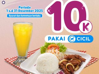 Promo Solaria Dana Cicil diskon Rp. 10.000 untuk transaksi minimal Rp. 50.000 berlaku sampai 31 Desember 2025