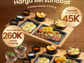 Promo Steak 21 Combo Hemat 2 Orang mulai Rp. 260.000 dengan 2 Ice Cream gratis