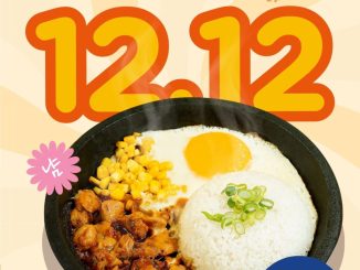 Promo Steak With U 12.12 Chicken Hotplate Rice Rp. 20.000 dengan detail hidangan dan periode