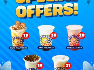 Promo Street Boba Special Offers mulai Rp.19.000 dengan berbagai pilihan minuman lezat periode 9–30 November 2025.