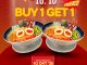 Promo Street Ramen 10.10 Flash Deal Buy 1 Get 1 ramen berlaku 10 Oktober 2025 pukul 12.00–18.00 untuk dine-in & take-away
