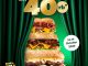 Promo Subway Anniversary Best Seller Sandwich Rp. 40.000 berlaku 13–14 Oktober 2025