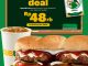 Promo Subway Student Deal Meatylicious + Ice Jasmine Tea Rp. 48.000 untuk pelajar