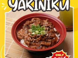 Promo Sukiya Grilled Beef Bowl Yakiniku Rp 39K, daging juicy manis-gurih di beberapa outlet Sukiya