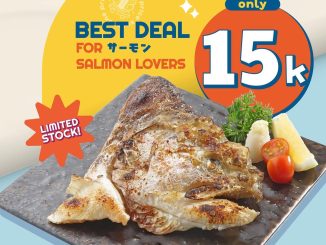 Promo Sushi Go! Wednesdeal Atama Salmon Rp. 15.000 Shioyaki Teriyaki tiap Rabu