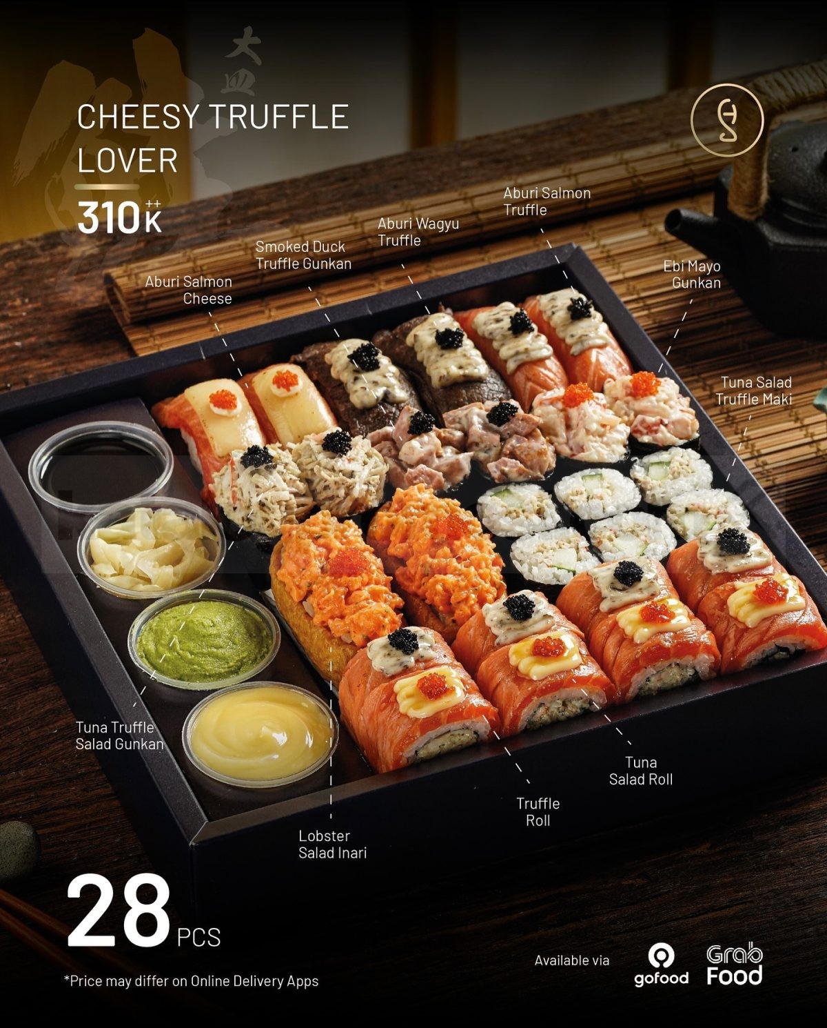 Promo Sushi Hiro Platter To Go mulai Rp. 295.000 5