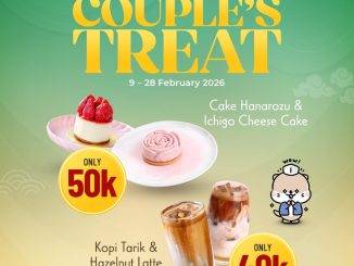 Promo Sushi Tei Couple’s Treat mulai Rp. 40 ribu dengan cake dan kopi spesial pasangan