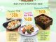 Promo Sushi Tei One Price Delight Mulai Rp. 30.000 dengan menu sushi, roll, dessert, dan minuman spesial