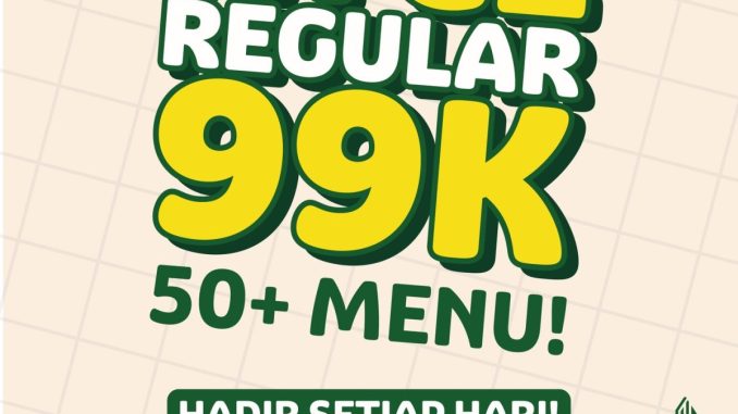 Promo Sushi Yay! AYCE Regular 50+ Menu Cuma Rp. 99.000 1