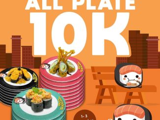 Promo Sushikun Grand Opening Samarinda Semua Sushi Rp. 10.000/Plate, nikmati menu favorit dine-in 1–3 November 2025
