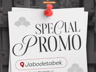 Promo Suteki Sushi Special Triple Great Rp. 99.000 Jabodetabek paket 3 menu dan bonus