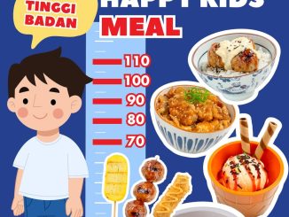 Promo Tami Yakitori Ukur Tinggi Badan Gratis Happy Kids Meal untuk anak