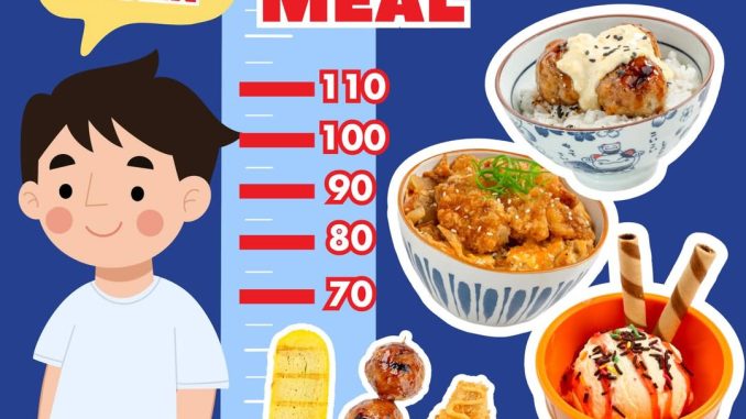 Promo Tami Yakitori Ukur Tinggi Badan Gratis Happy Kids Meal untuk anak