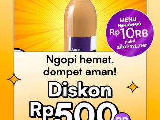 Promo The Coffee Bean & Tea Leaf Allo Bank Diskon Hingga Rp500K Aren Latte 1L Rp.10.000