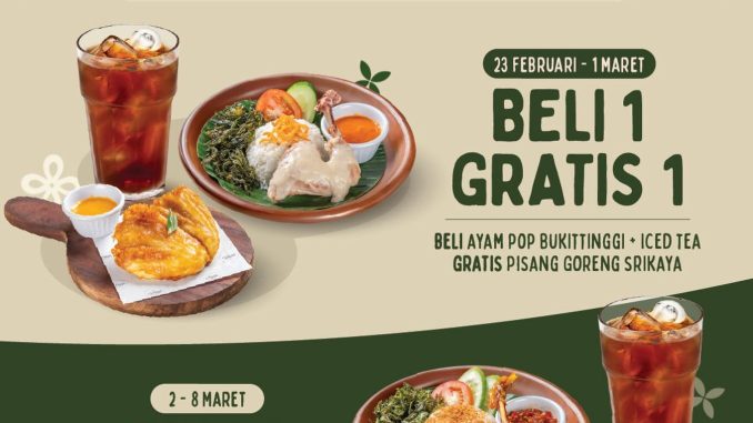 Promo The People’s Member Exclusive Beli 1 Gratis 1 untuk member Ismaya+